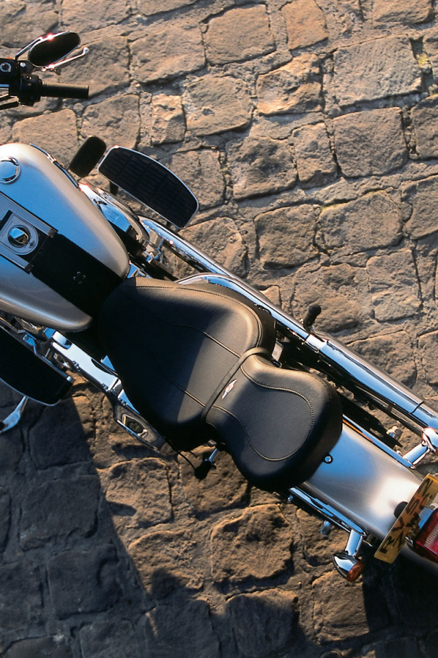 Harley Davidson вид сверху