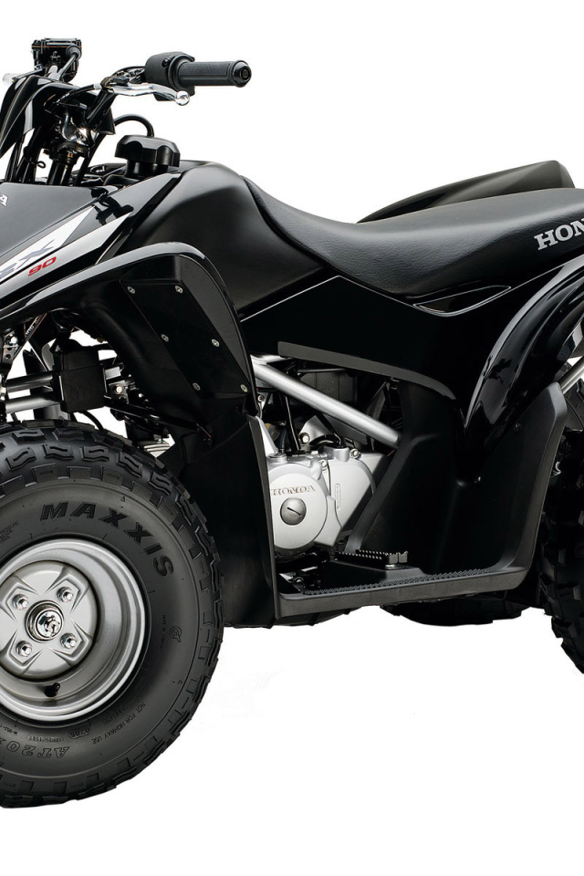 Черный Байк Honda квадроцикл