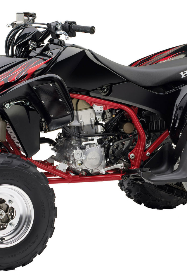 Черный Байк Хонда квадроцикл