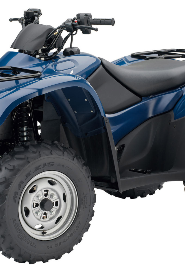 Синий Байк Honda квадроцикл