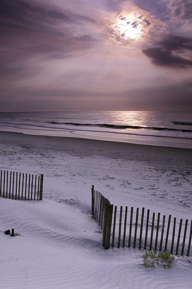 Рассвет на пляже