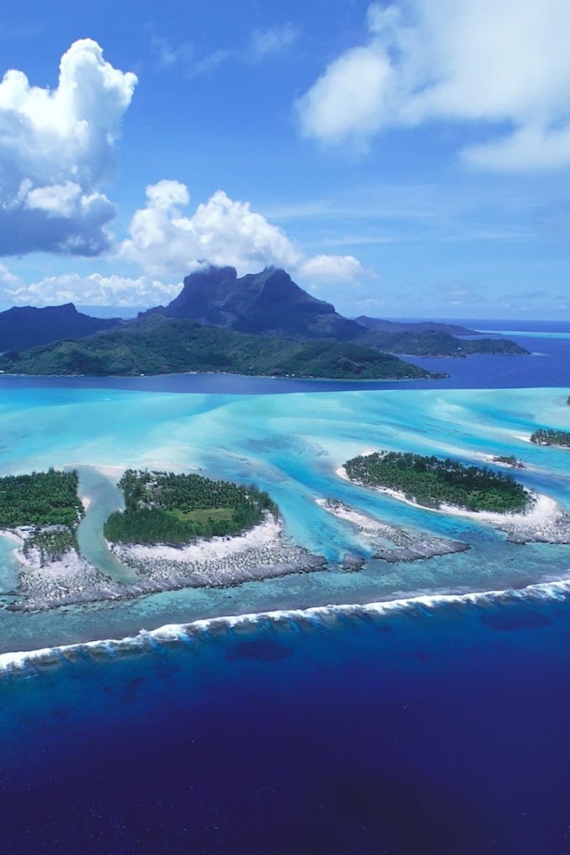 Рифы островов Бора Бора