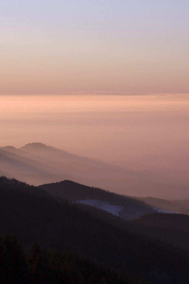 Вечер в горах