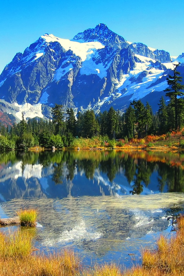 Невероятно красивый вид на горы