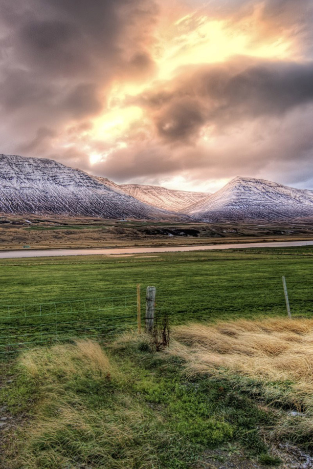 Горная гряда HDR