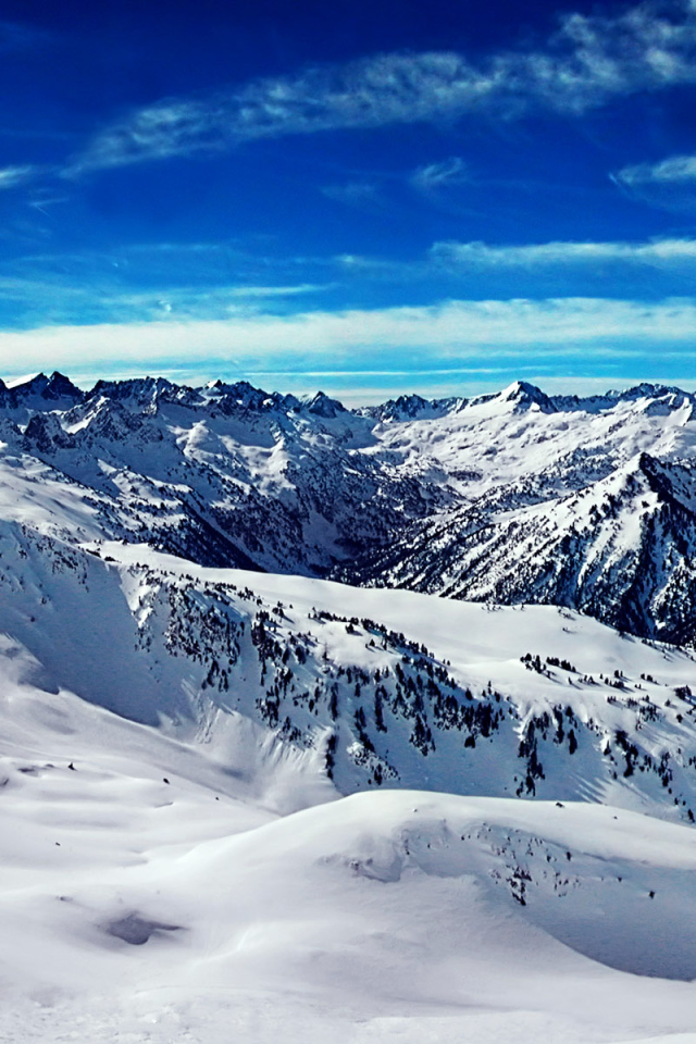 Снежные горы