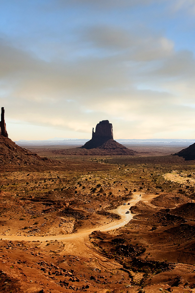 Восхитительный вид пустыни