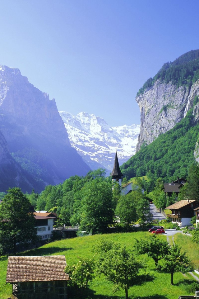 Деревня в горах