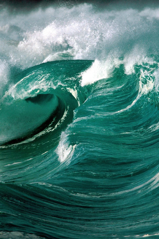 Красивые морские волны