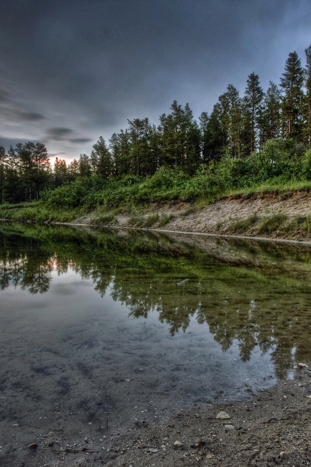 Чистое озеро