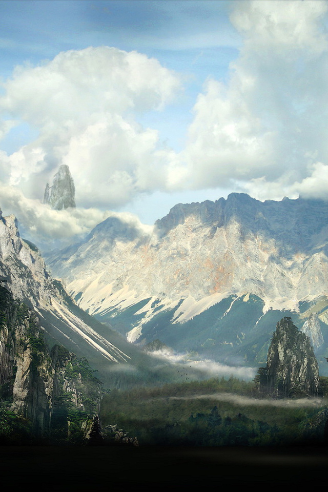 Гигантские скалы