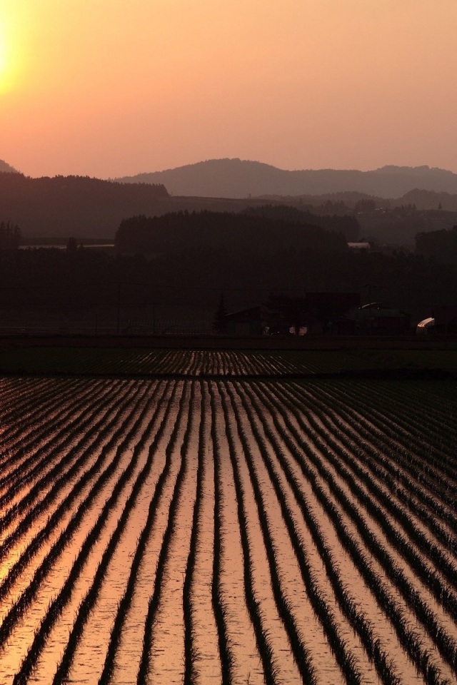 Невероятно красивый закат