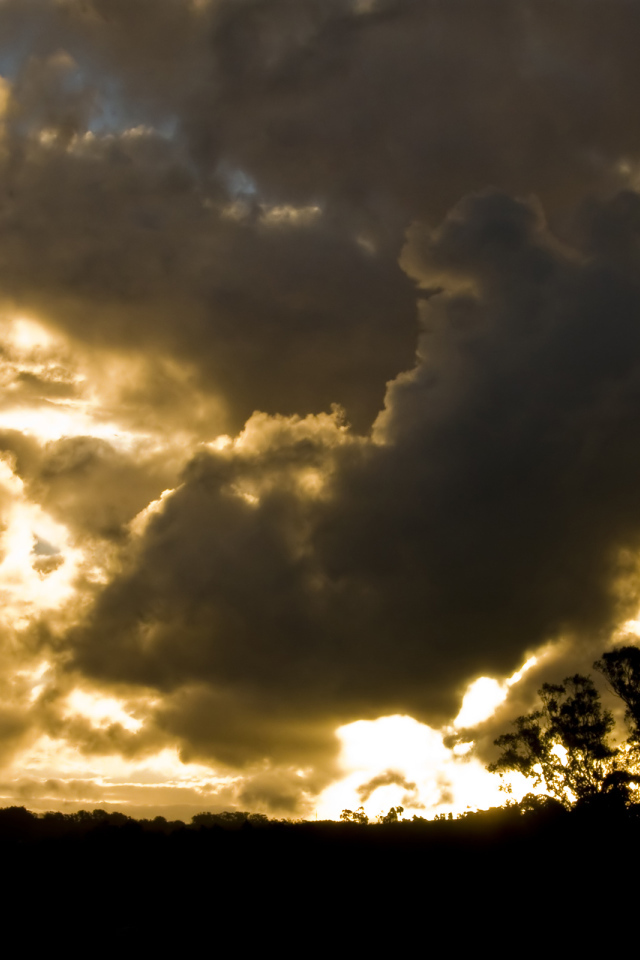 Грозовые облака