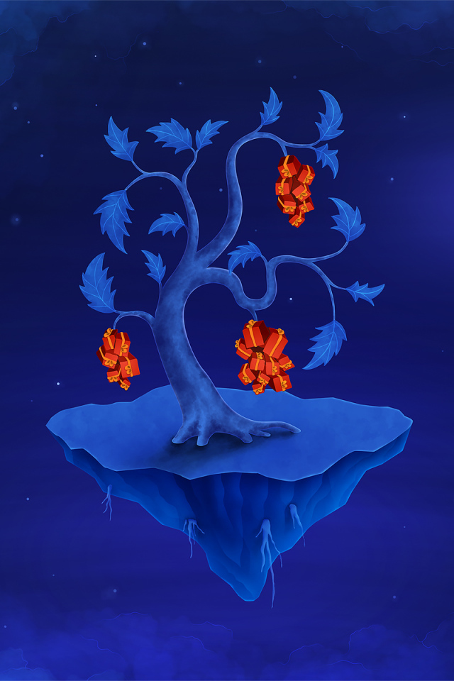 Дерево с подарками