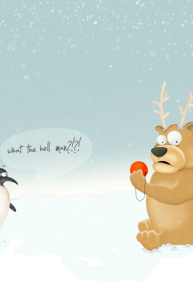 Новогодний медведь