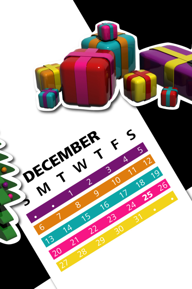 Новогодний календарь