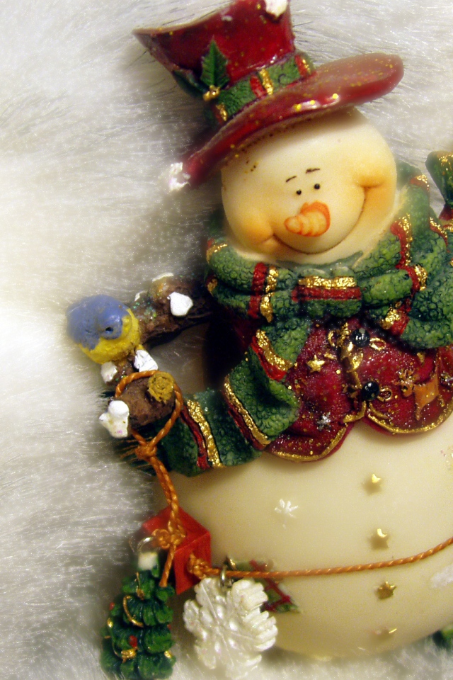 Снеговик на Новый Год