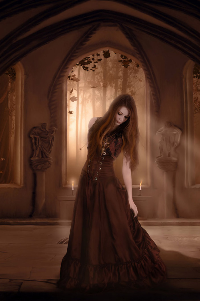 В сказочном замке