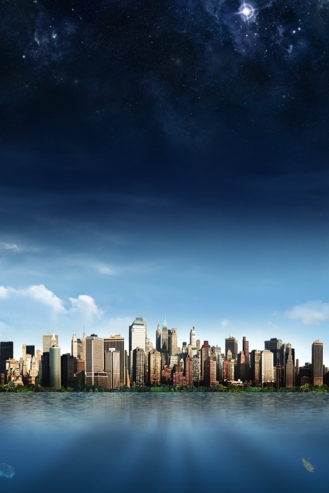 Остров город