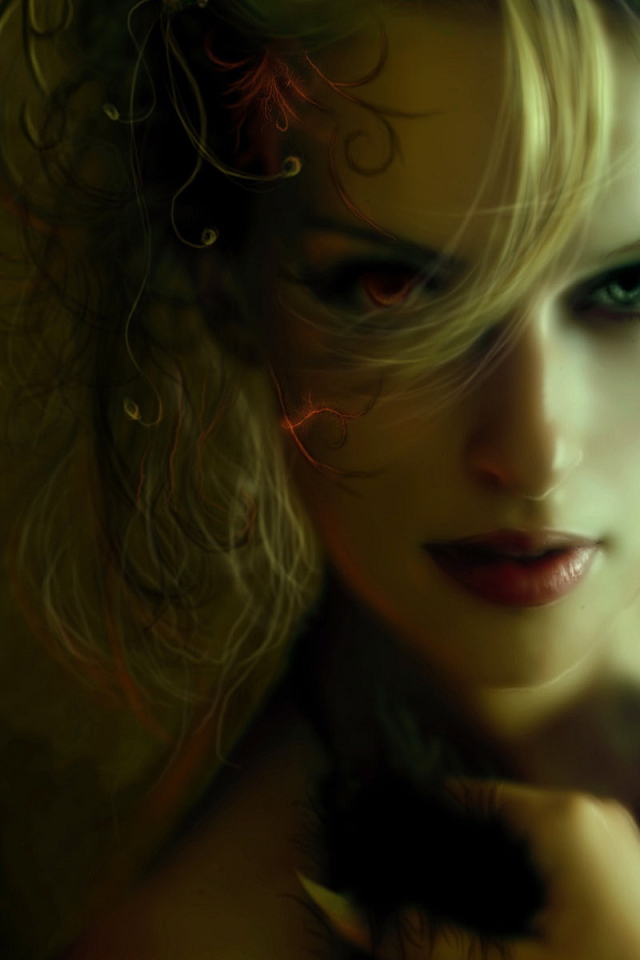 Загадочная девушка