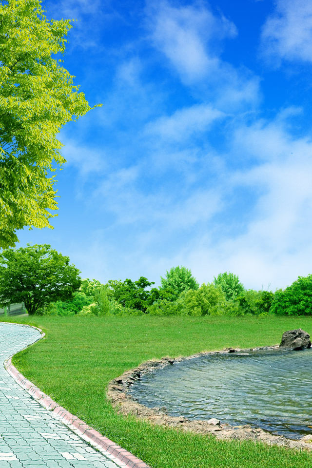 Пруд у дома