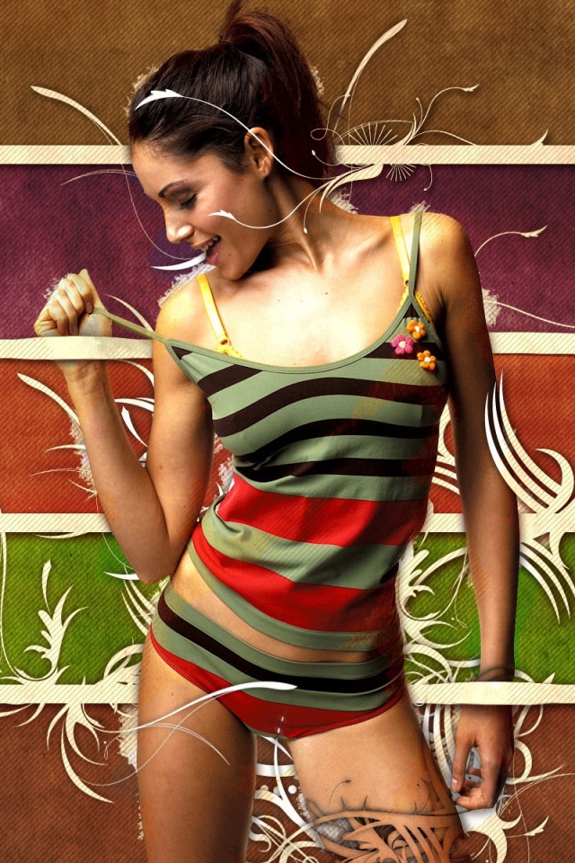 Полосатая тема