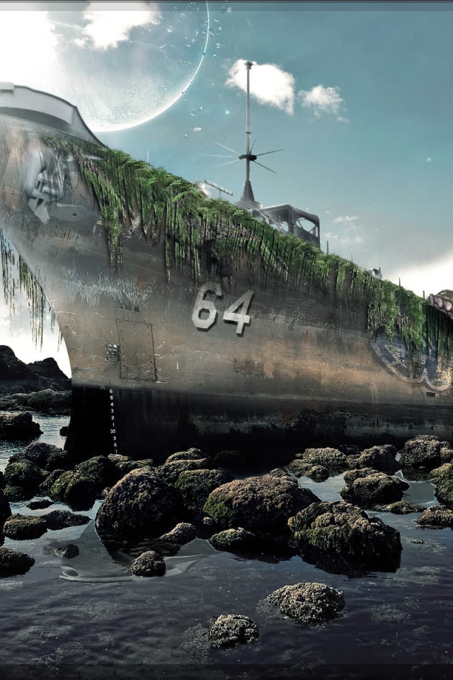 Жертва гигантского осьминога