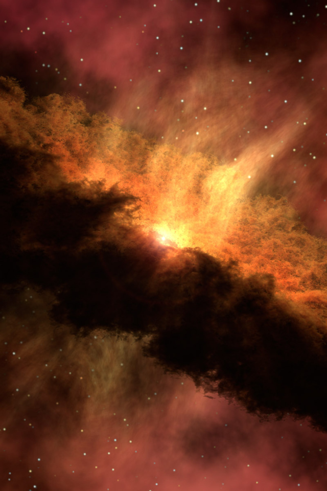 Красивый снимок телескопа Хаббл