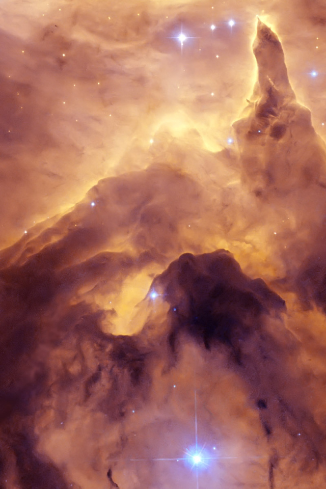 Космический хаос Снимок Hubble