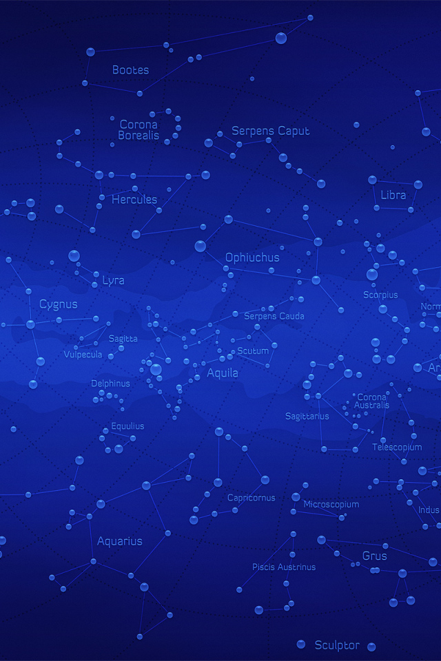 Карта звездного неба