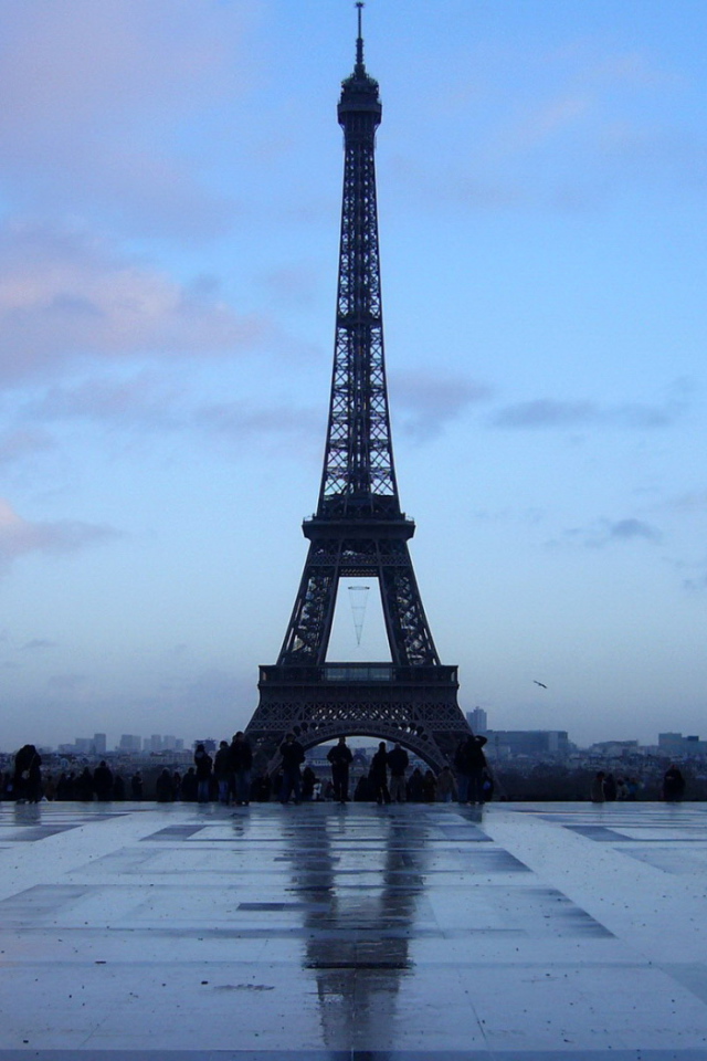 Париж Эйфелева башня