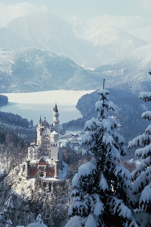 Бавария Замок Neuschwanstein