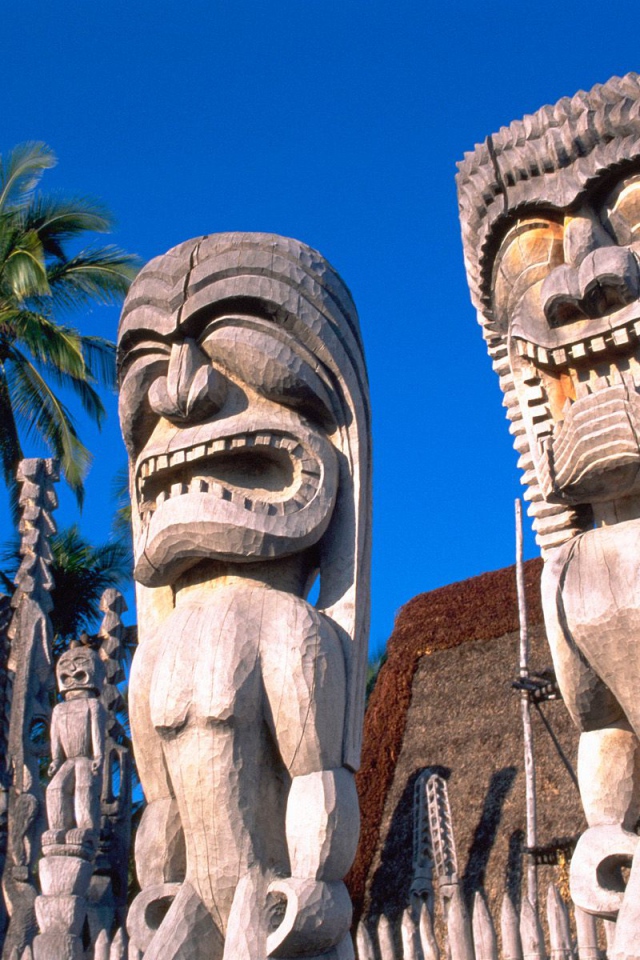 Гавайские статуэтки