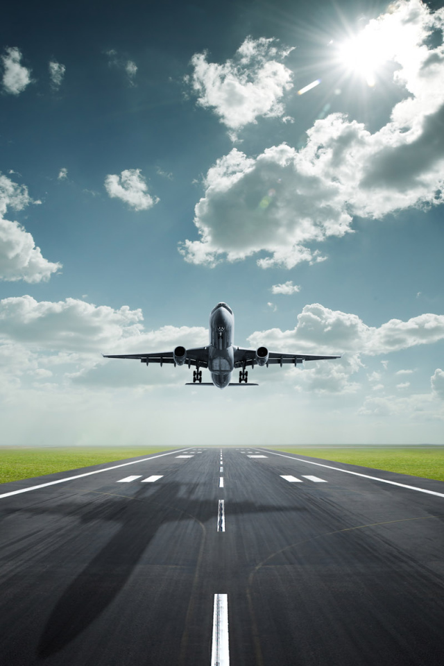 Посадка самолета