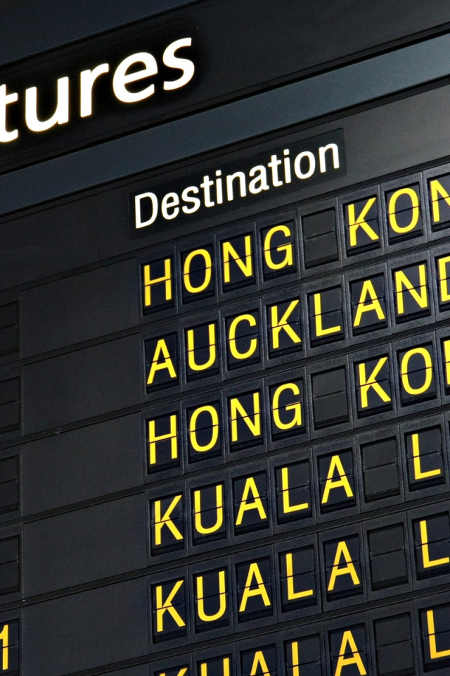 Табло вылетов и прилетов