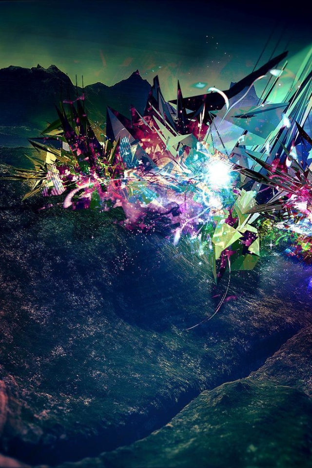 Абстракция в горах