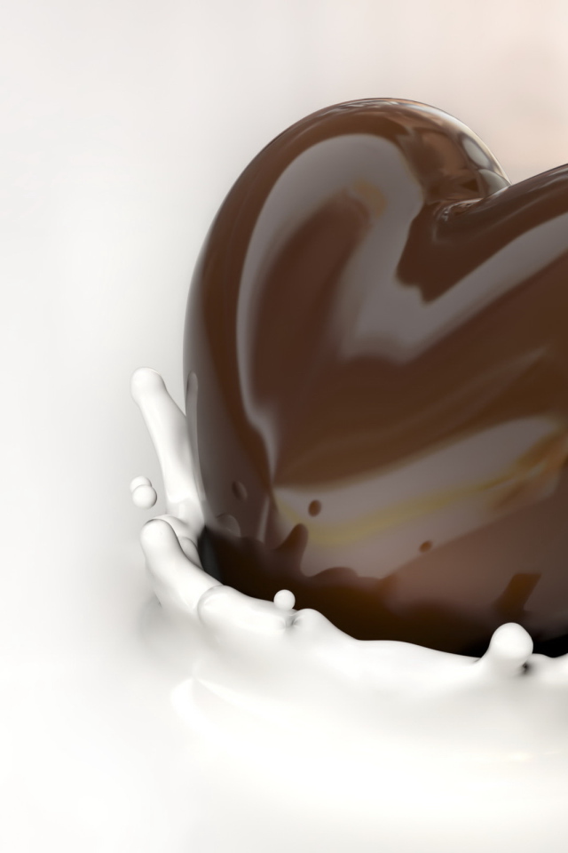 Шоколадное сердце