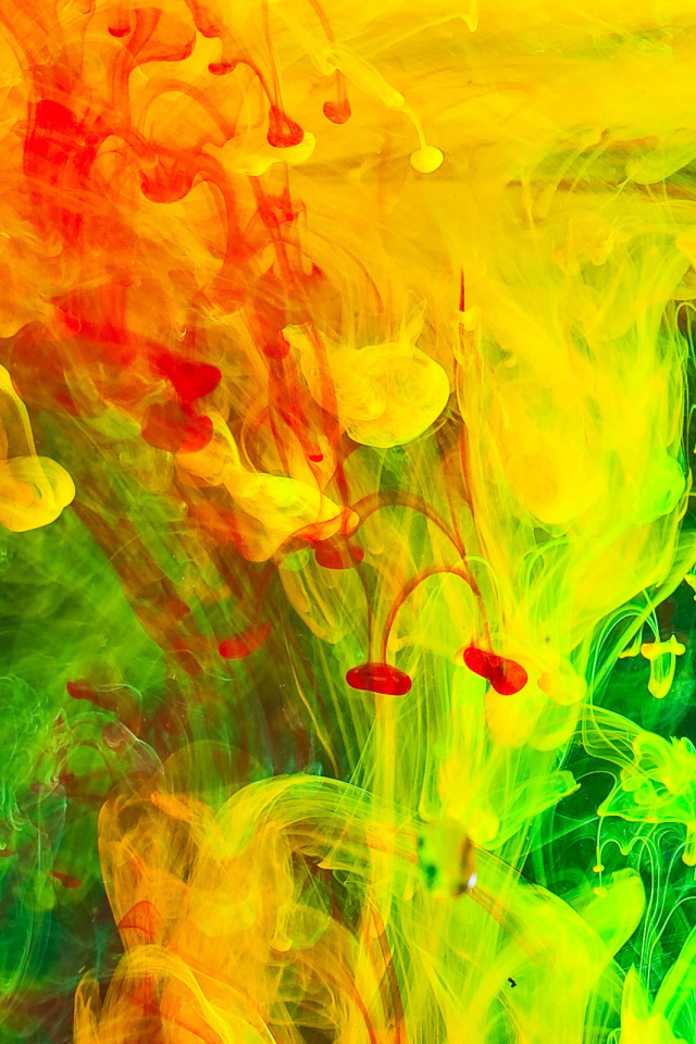 Цветной дым