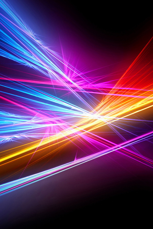 Разноцветные лучи