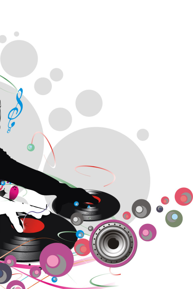 ДиДжей за работой