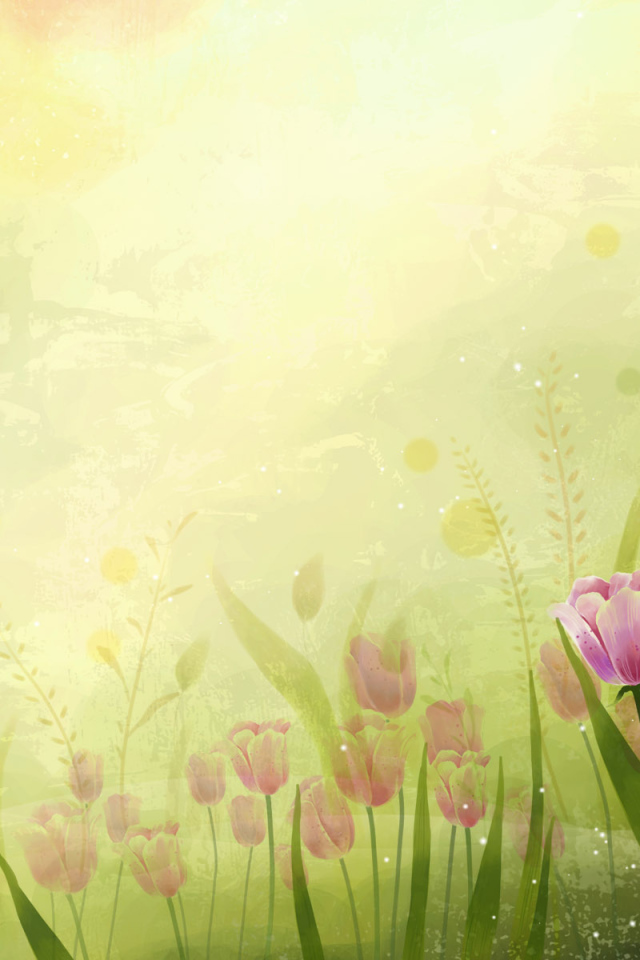 Поле цветов