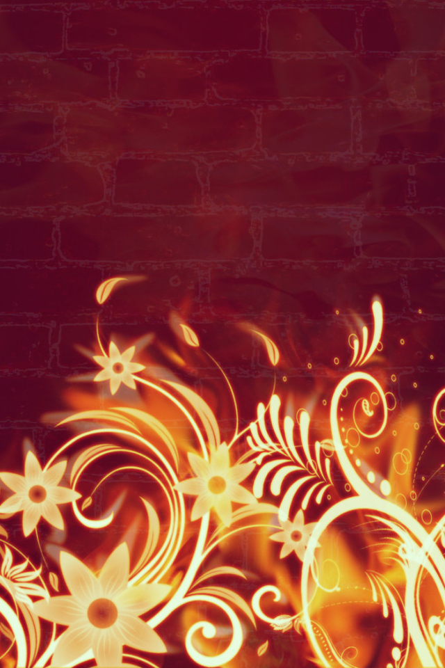 Огненные цветы