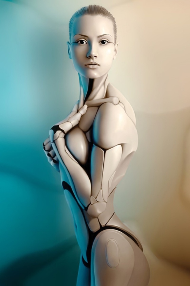 Девушка робот