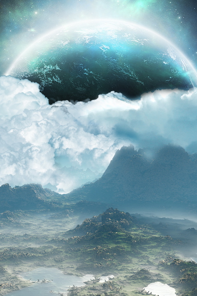 Остров среди облаков