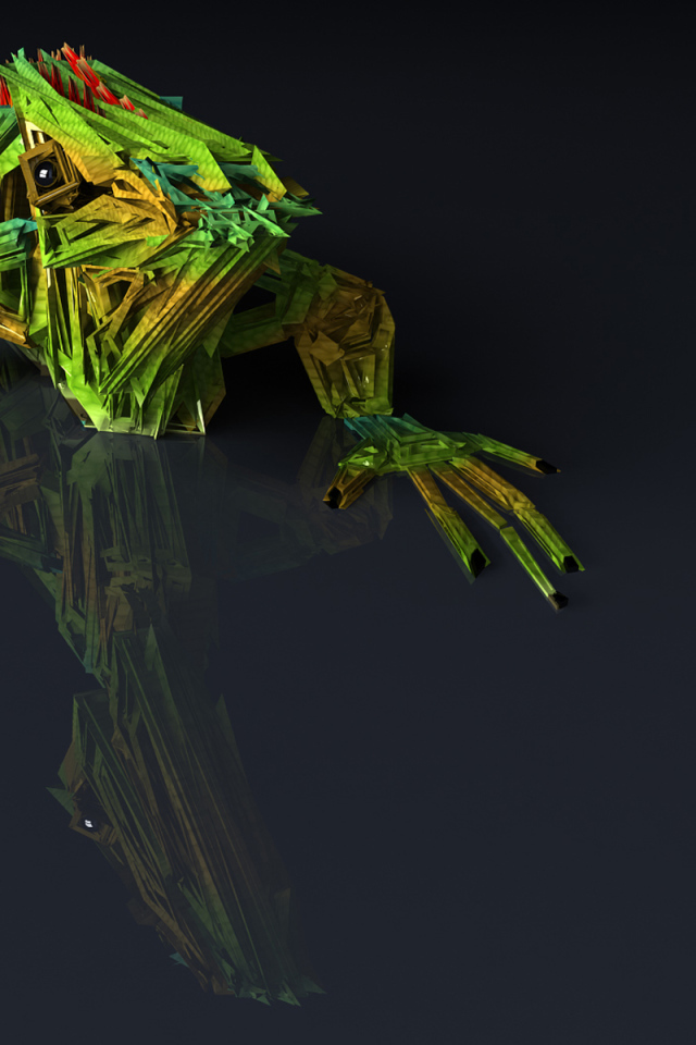 Ящерица хамелион