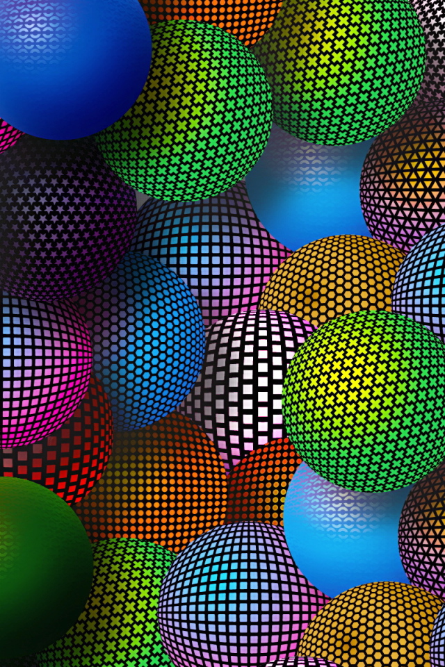 Разноцветные шарики