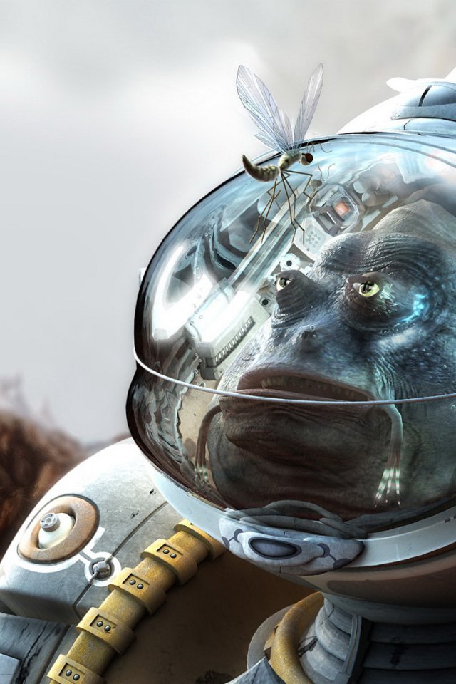 Пришелец в скафандре