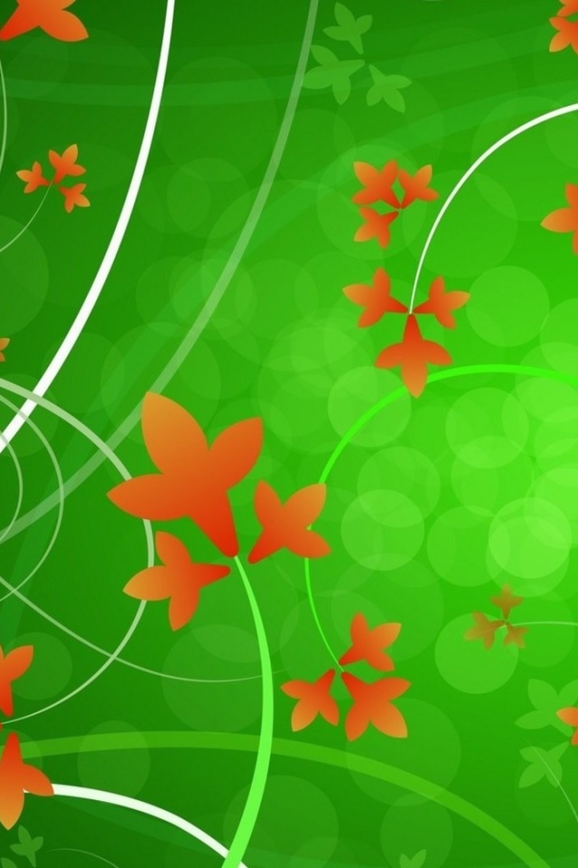 Оранжевые цветы