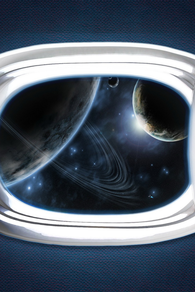 Космос в иллюминаторе