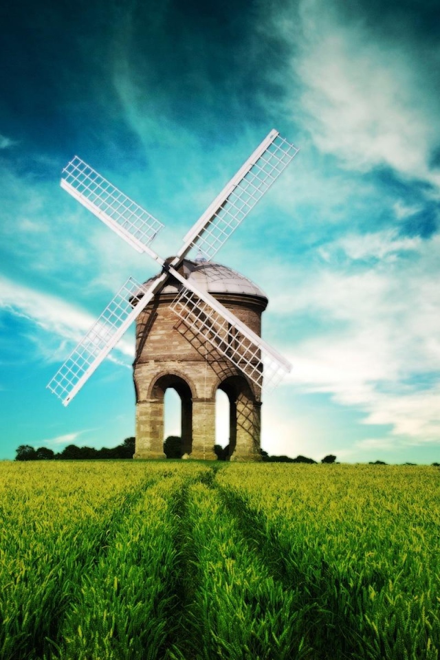 Необычная мельница